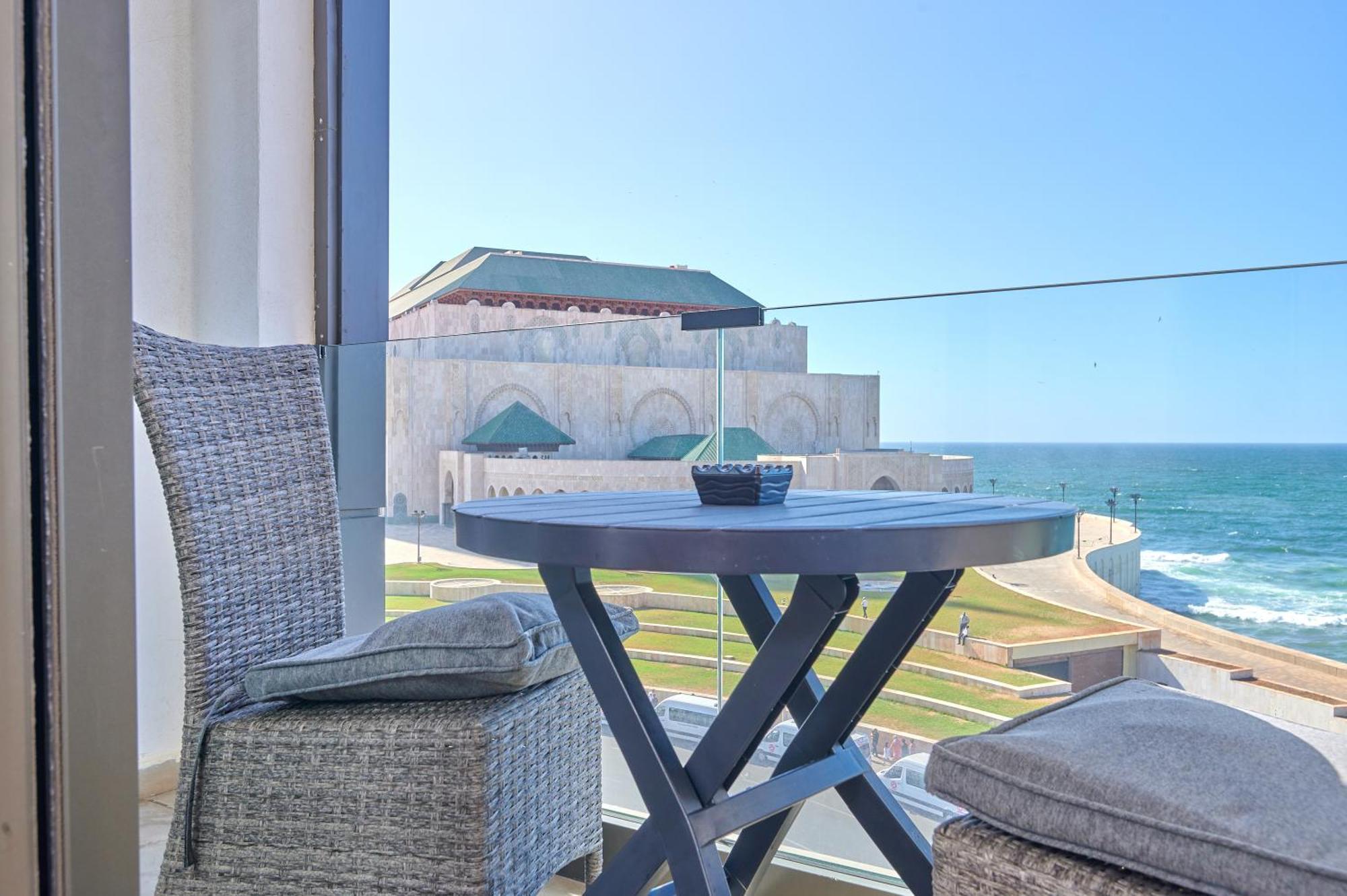 Apartment Sea View B2 - Mosquee Hassan II - By Thecasaedition Касабланка Екстер'єр фото